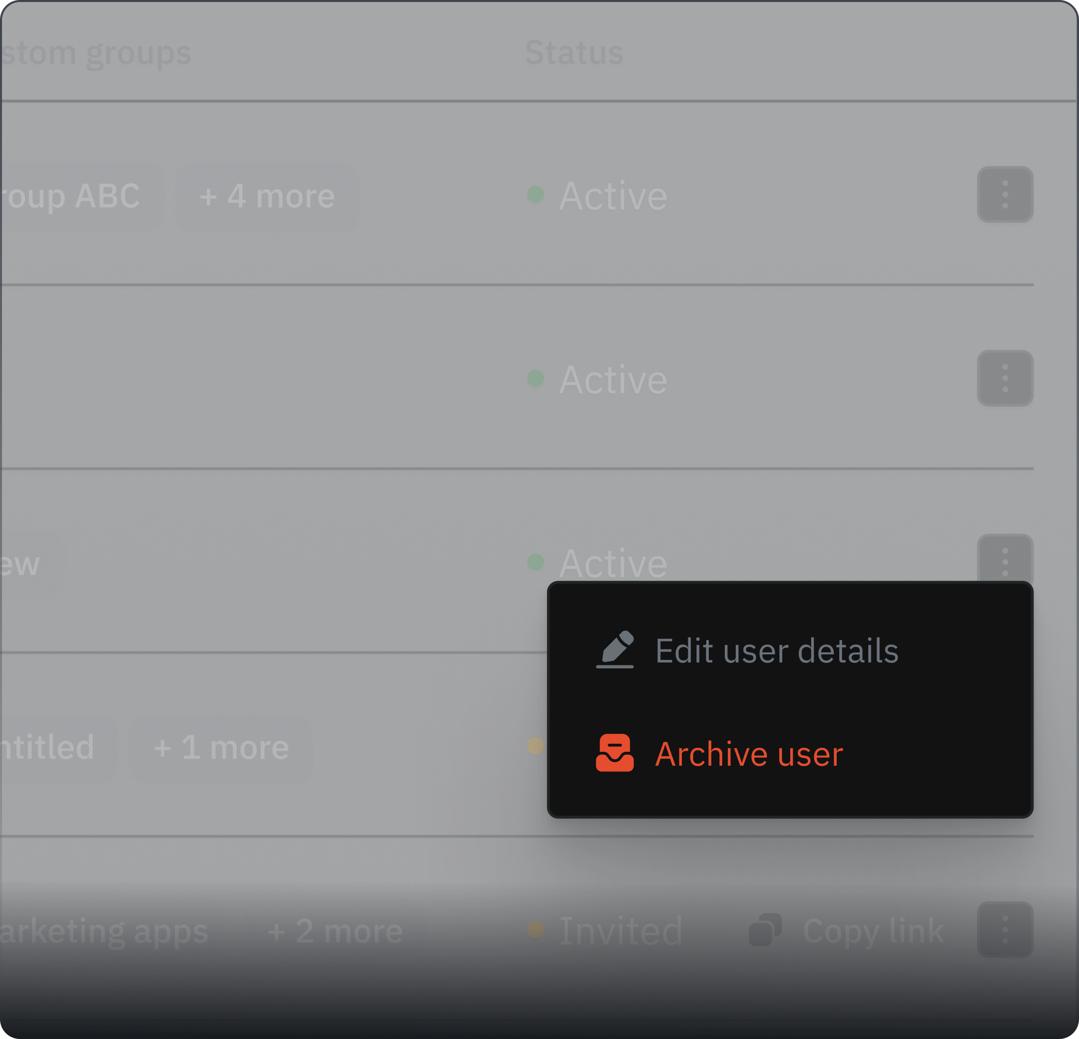 Archive instead of delete